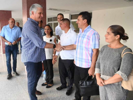 Dialoga Díaz-Canel con profesores de Universidad de Cuba