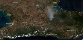 Sequía, hombre, incendios