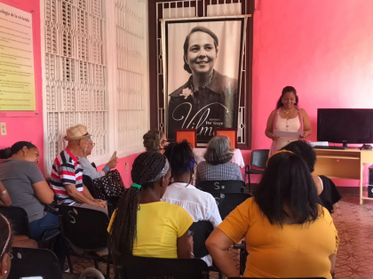 Realizan el VIII Taller “Vilma en la Memoria”