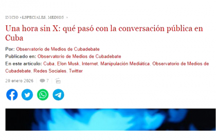 Denuncia Canciller de Cuba fragilidad en plataformas digitales