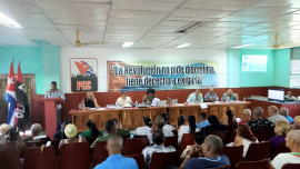 Continúan desarrollándose los plenos extraordinarios de los comités municipales del Partido
