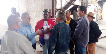 Evalúan detalles en ingenio sanluisero Paquito Rosales para comienzo de zafra