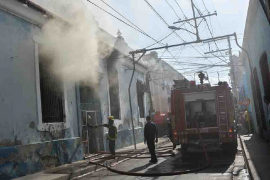 Incendio en Santiago de Cuba sin daños humanos