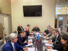 Abordan seguridad nuclear de la planta de Zaporozhie