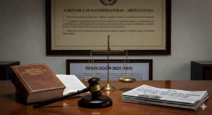 Todos los pueblos tienen derecho a la autodeterminación, sin injerencia externa