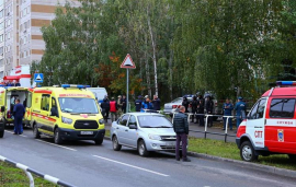 Refuerzan seguridad en escuelas de Izhevsk después del tiroteo