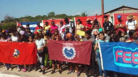 Manos y corazones santiagueros por la patria