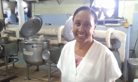 Idelma, 30 años en el “Oncológico”