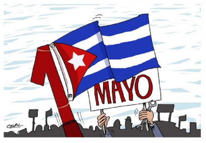 Inician actividades en conmemoración del 1ro de Mayo