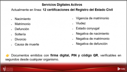 Soberanía: avances del Gobierno Digital en Cuba