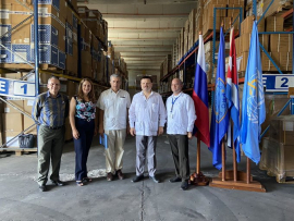 Agradece Cuba donativo de insumos médicos con fondos rusos
