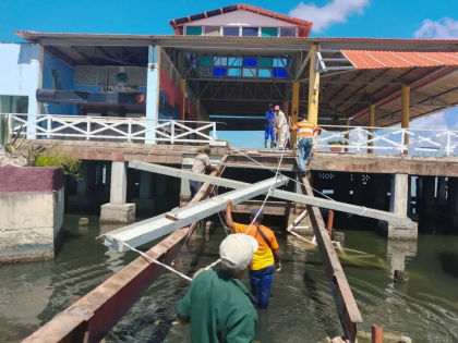Oficina del Conservador de la Ciudad coordina trabajos de restauración en la bahía santiaguera
