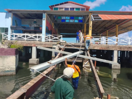 Oficina del Conservador de la Ciudad coordina trabajos de restauración en la bahía santiaguera