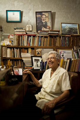 Más allá del tiempo, Nydia Sarabia