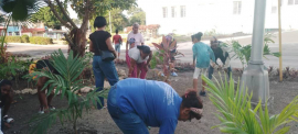 Realiza Central de Trabajadores de Santiago de Cuba trabajo voluntario en saludo a su 86 Aniversario