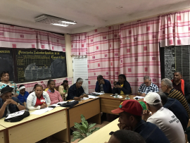 Recorren autoridades provinciales municipio San Luis