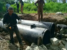 Ultiman detalles en el restablecimiento del vial que comunica a 8 mil sanluiseros