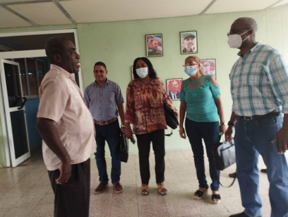 Visita del Secretariado recorre principales actores económicos y sociales del territorio santiaguero