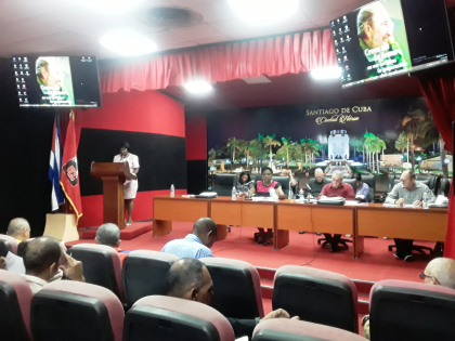 Sesionó Pleno del Comité Provincial del Partido en Santiago de Cuba