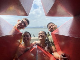 Intercambiaron jóvenes capitalinos y santiagueros de la división Territorial de Etecsa
