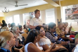 Santiago en Asambleas cederistas