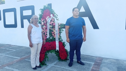 Tributo a Perucho Figueredo en Santiago de Cuba