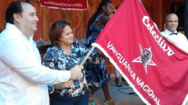 Jolgorio proletario en colectivos Vanguardia Nacional de Santiago de Cuba