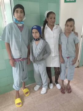 "Soy enfermera e hija de enfermera"