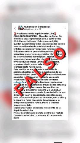 Desmienten Fake News sobre suspensión de actividades docentes y laborales
