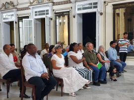 Confieren a activista italiano distinción Mérito por la Vida