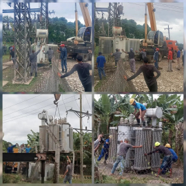 Restablecido el suministro eléctrico en Dos Caminos y Paquito Rosales