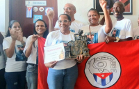 Recibió Premio del Barrio el Consejo Electoral Provincial de Santiago