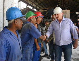 La máxima dirección del Partido visitó ayer los municipios de Sagua la Grande, en Villa Clara, y de Yaguajay, en Sancti Spíritus