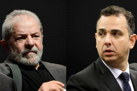 Lula a encuentro con presidente del Senado de Brasil