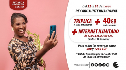 ETECSA promociona llamadas y servicios
