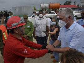 Comenta presidente próximos pasos a dar en relación al incendio