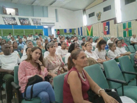 Dialogan trabajadores del CIGB con jóvenes santiagueros