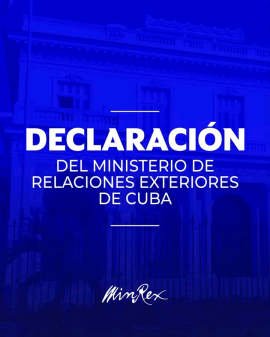 Enérgico rechazo a nueva campaña calumniosa del Departamento de Estado