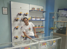 Juguetes didácticos fabricados en Santiago de Cuba