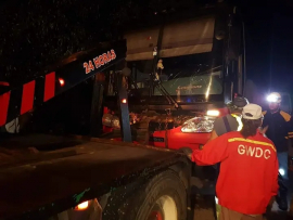 Informan sobre lamentablemente accidente de tránsito