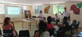 Realizan taller comunitario sobre adaptación al cambio climático