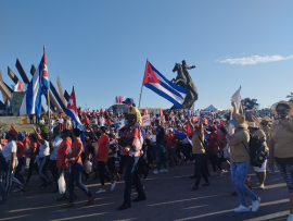 Santiagueros reafirmaron su apoyo y respaldo a la Revolución cubana
