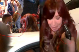 Intentan asesinar a Cristina Fernández