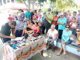 El pueblo agradece rápido actuar de la policía
