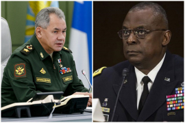 Diálogo virtual entre titulares de Defensa de Rusia y EEUU