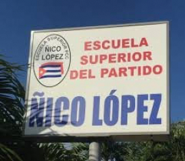 Felicitó Díaz-Canel a escuelas del Partido Comunista de Cuba