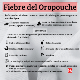 Algunos datos sobre la Fiebre del Oropouche
