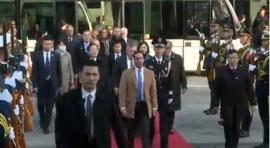 Presidente de Uruguay en China para visita oficial