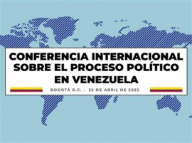 Desde Colombia Conferencia Internacional sobre Venezuela
