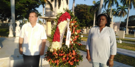 Rinden homenaje al Padre de la Patria